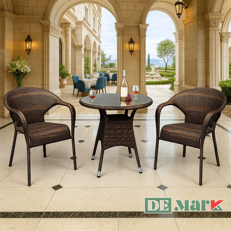 bàn ghế ngoài trời MT219